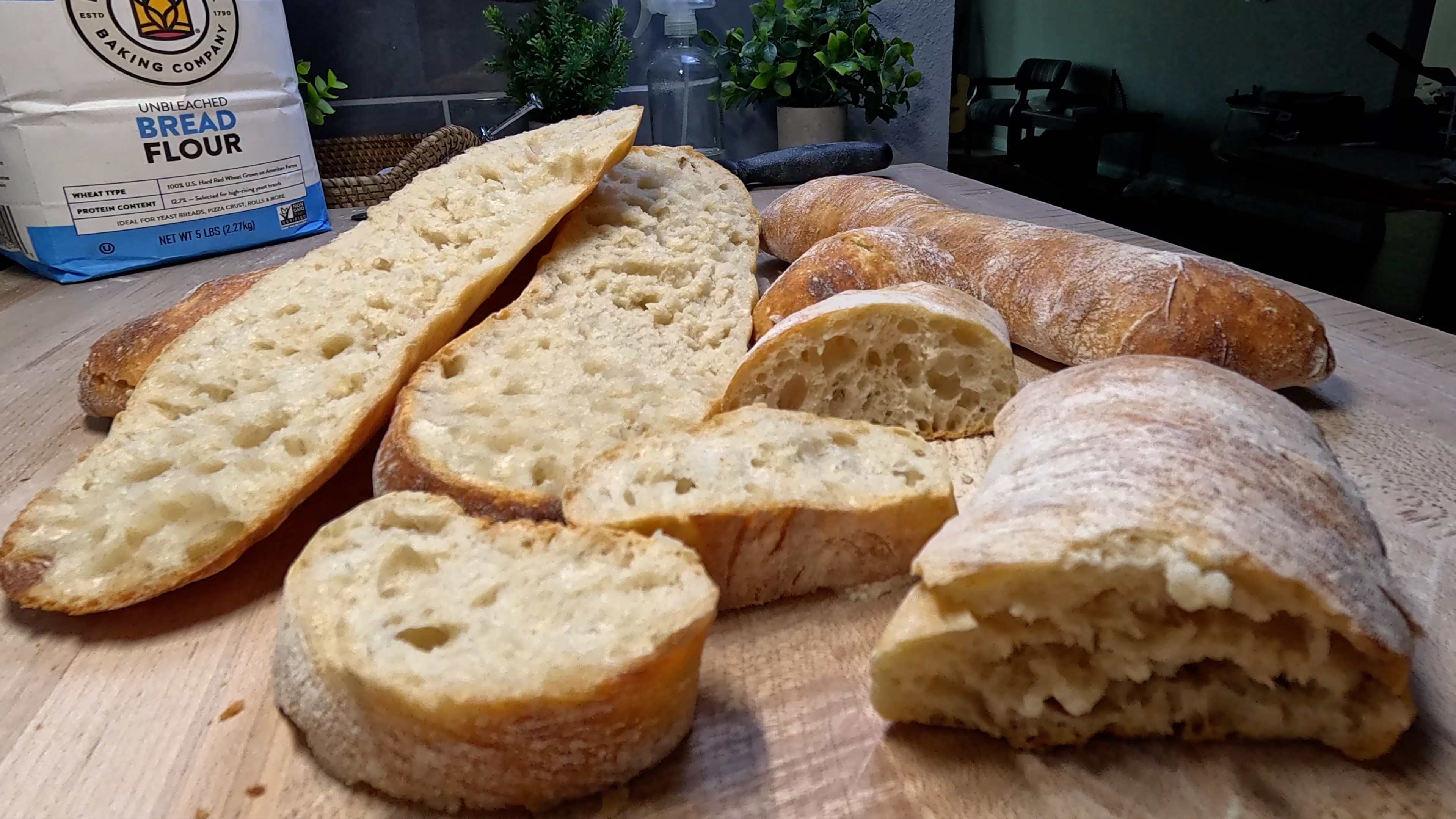 Rustic No-Fuss Sourdough Baguettes image 3