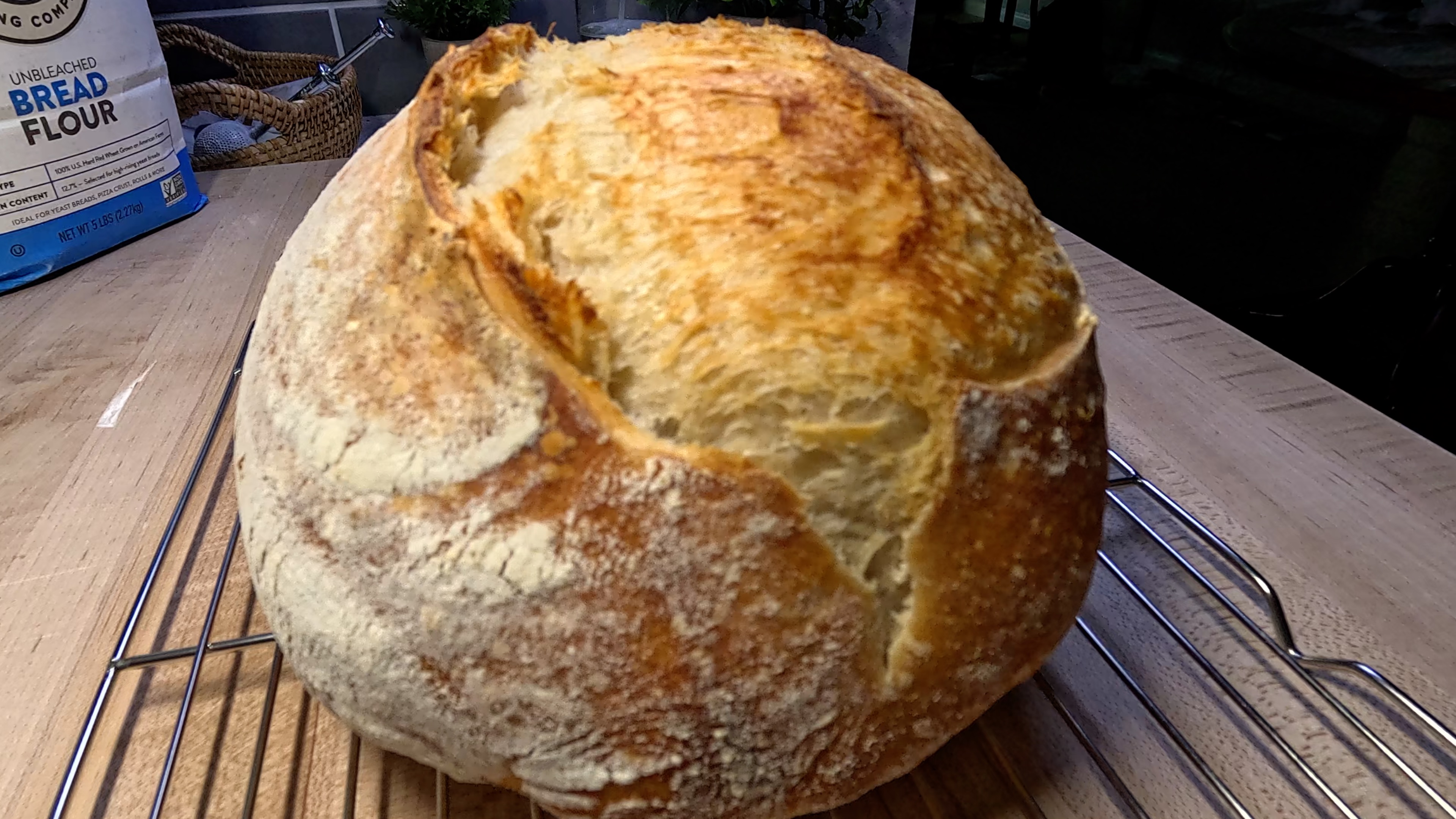 High-Rise Sourdough Batard Recipe; Shaped for Explosive Oven Spring